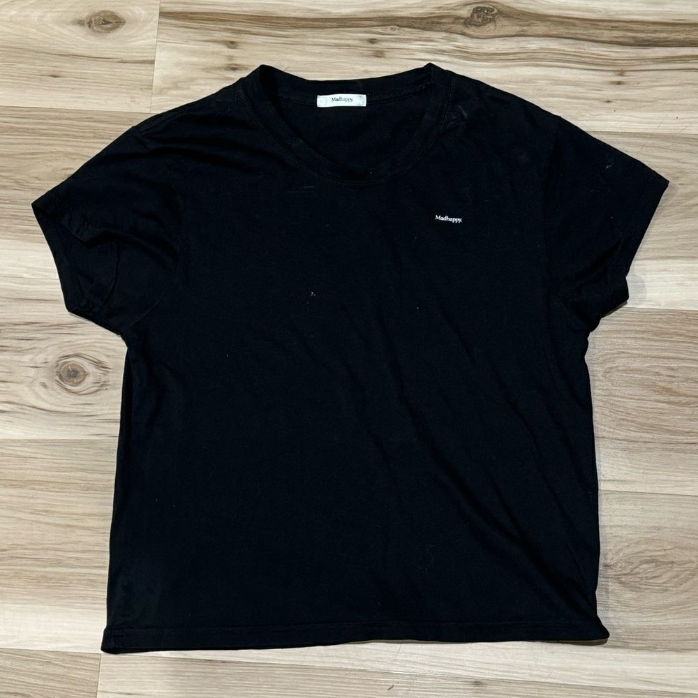 Madhappy Classic Midweight Tee Black Women’s Small